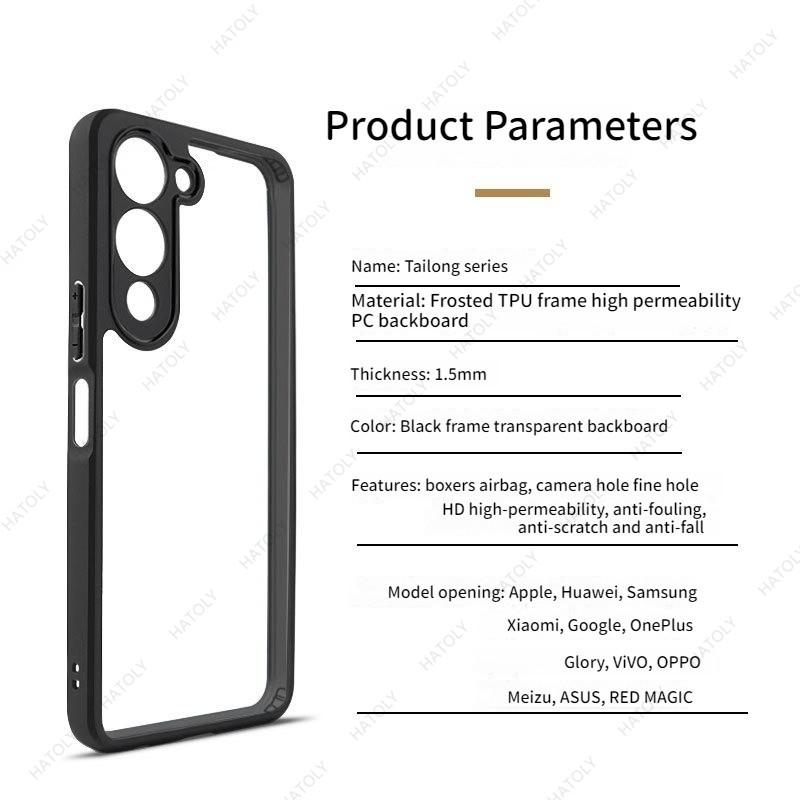 For Vivo X200 FE 5G Case For Case for Vivo X200 FE 5G Anti-Shockproof Phone Case Black Border Cover For Vivo X200 FE 5G