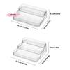 3 Tier Desktop Perfume Shelf PET Cosmetic Organizer Perfume Storage Rack Doll Display Stand Kitchen Seasoning Organizer