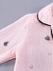 2025 Spring & Autumn Cartoon Pajamas: Long Sleeve, Double Layer Cardigan for Kids