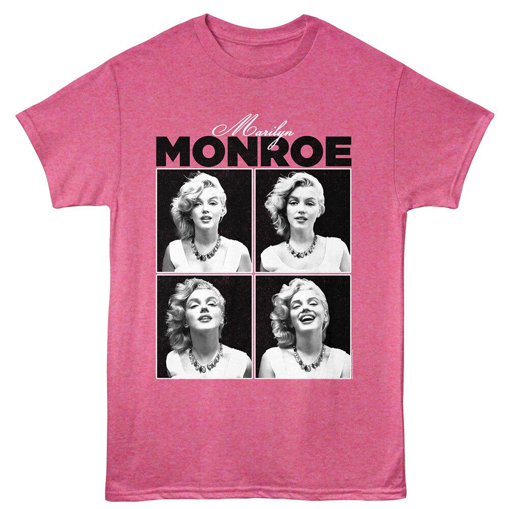 Marilyn Monroe 4 Different Sexy Boxed Photos Men s T Shirt Unisex T-Shirt M