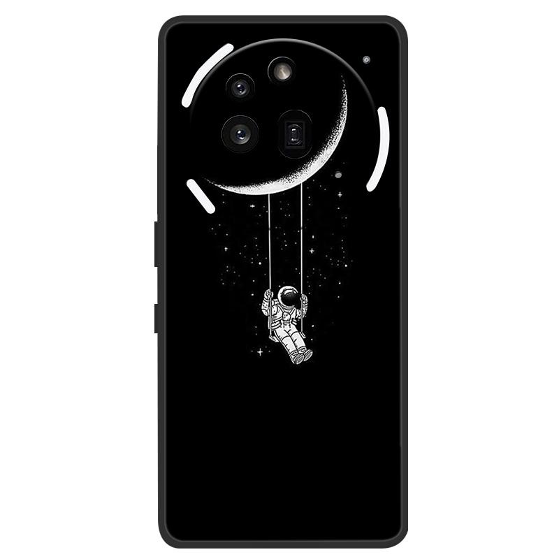 Phone Case For Nothing Phone 3A Pro Cover Lion Wolf Black Silicone Soft Back Cases For Nothing Phone3A Pro Case 3APRO A059P
