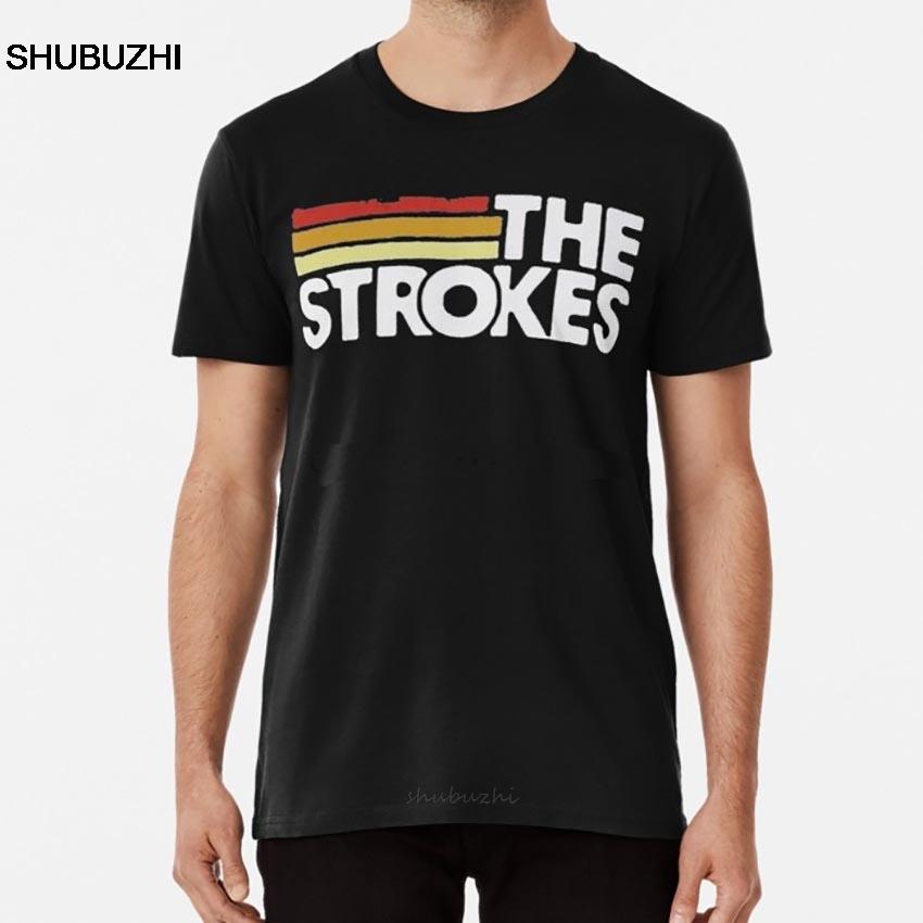 the strokes merch T shirt the strokes band music music rock slow killer the move on fashion tshirt men cotton brand teeshirt S