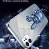 For iPhone 12 mini Glitter Powder Case Pull-out Kickstand Smart Phone Cover