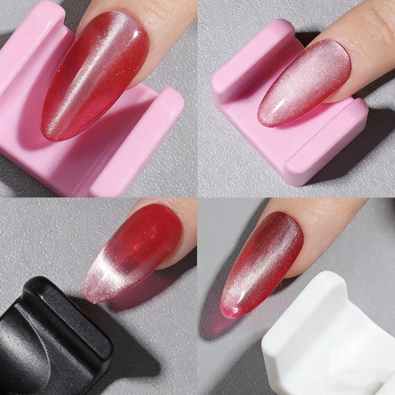 Professional Mini Cats Eye Nail Magnets For French Tip Holographics Design Portable For Salon Use Precise Gradient Effect