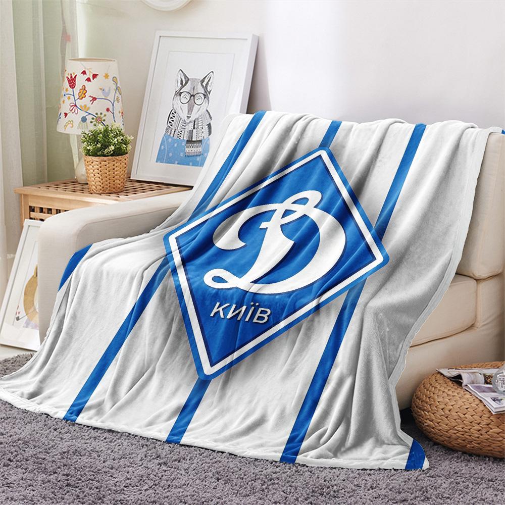 Dynamo Kyiv Flannel Blanket, High Quality Comfortable for All Seasons, Home Decor, Warmth and Comfort