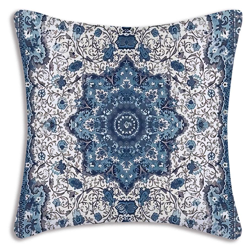 Luxury Persians R-Rug Illow Covers Cartoon Sofa Decorative Home Double-sided Printing Short Plush Cute Cushion Cover