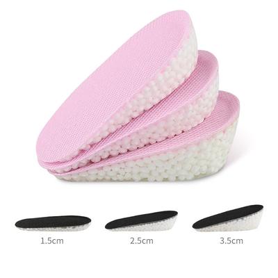 New Popcorn Insole High Elastic Shock Absorption Wear-resistant Non-slip Silicone Half Pad Men's and Women's Heel Pad Insole