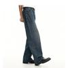 American retro jeans men's straight loose wide legs washed old high street pants trendy versatile casual trousers