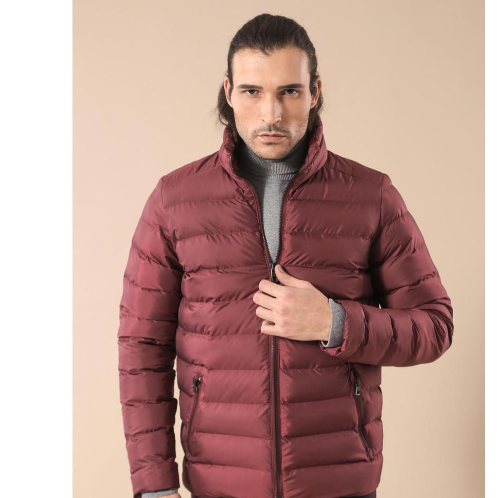 Burgundy Short Down Jacket купить 