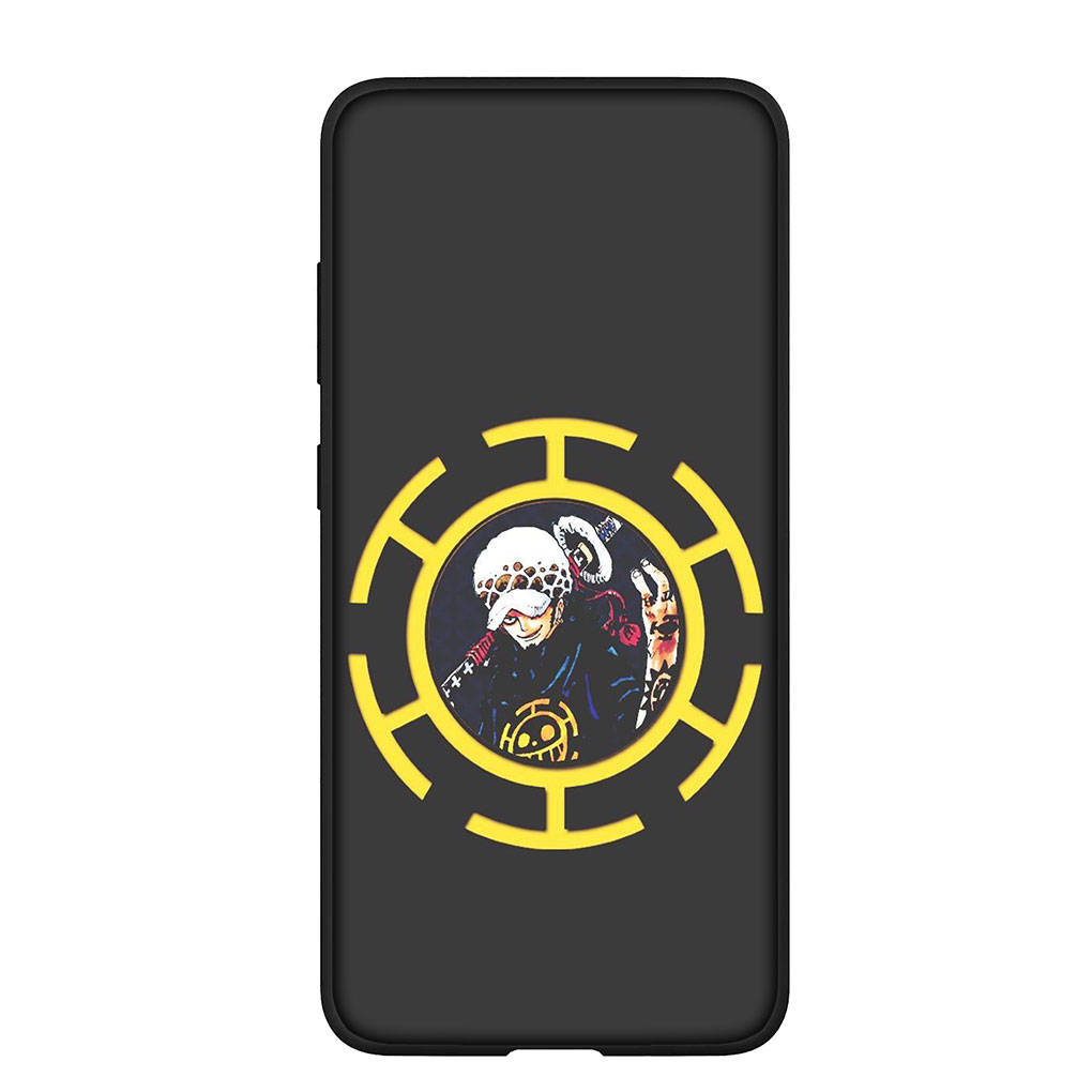 Phone Case for Samsung Galaxy S25 S24 S23 iPhone 16 15 Redmi Note 14 13 12 16E 8 X 11 Pro Max XR OPPO Moto Huawei Luffy One Piece Trafalgar Law Cover