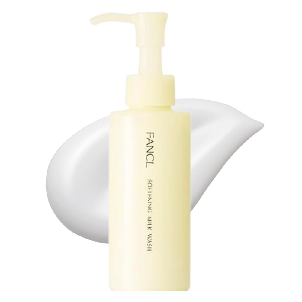 FANCL Молочко для умывания Soft Skin 120 мл x 1 Утреннее молочко для умывания для чувствительной и сухой кожи успокаивает шероховатость saves no foaming улучшает макияж бутылка. кожа.