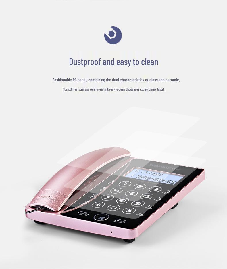 Zhongnuo G188 Touch Screen Wired Landline Phone