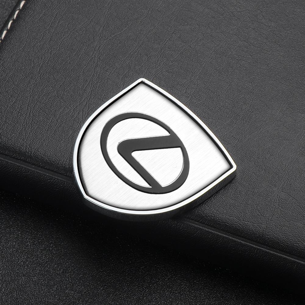

3D Car Badge Hood Rear Trunk Emblem Sticker Auto Accessories For Lexus LS LC IS350 ES300h ES300 IS250 IS220d NX350h GS350 GX460 серебряный