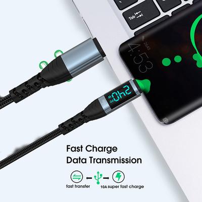 240W PD To Type C Data Cables Fast Charging Charge Cords USB C To PD Digital Display Cable For iPhone 15 16 Huawei Xiaomi Cord