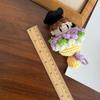 13cm Knitted Graduation Doll Funny Handheld Flower Doll Crochet Bouquet  Graduation Gift