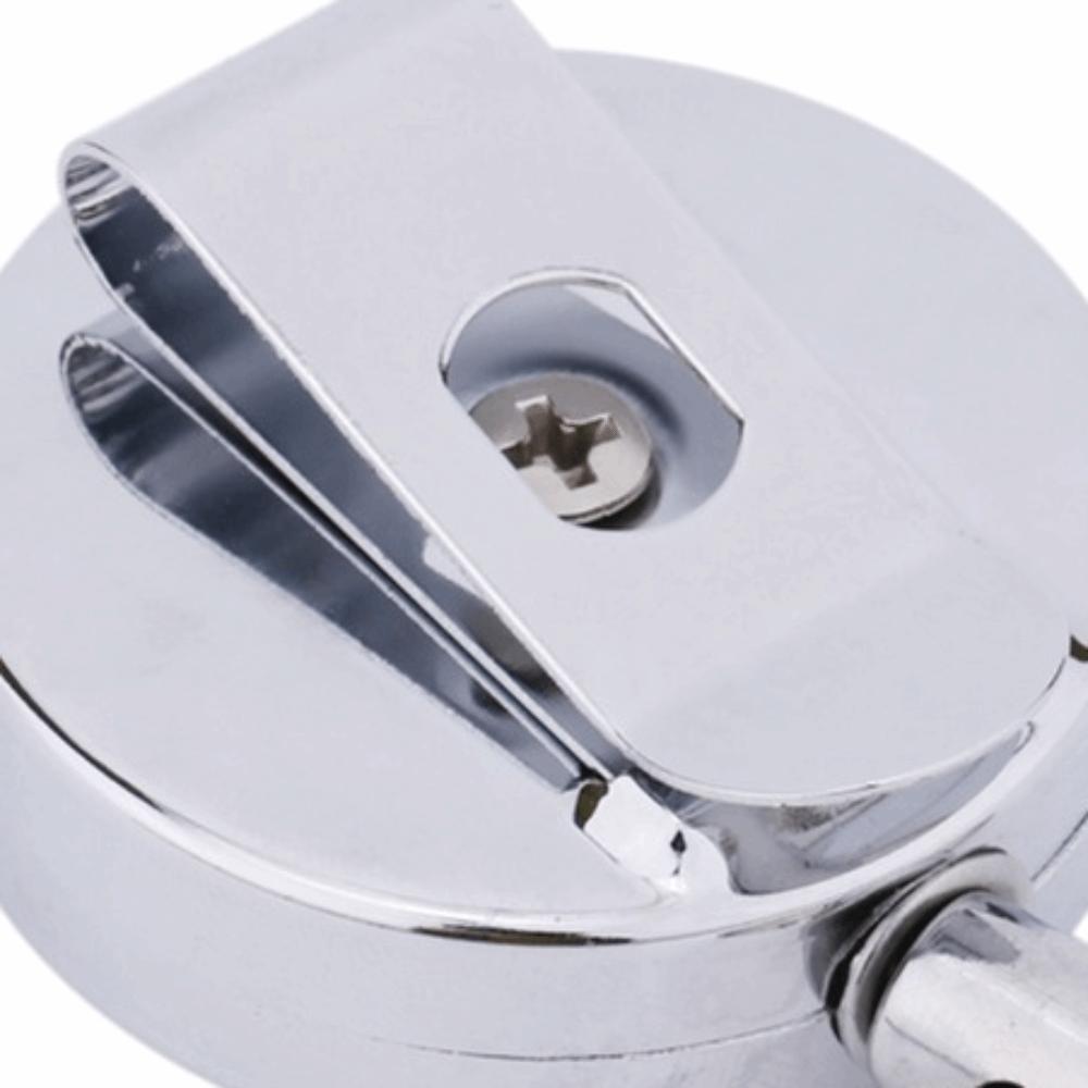 2 Pcs 65cm Retractable Pull Chain Metal Retractable Badge Holder Pull Chain Reel  Education Sector