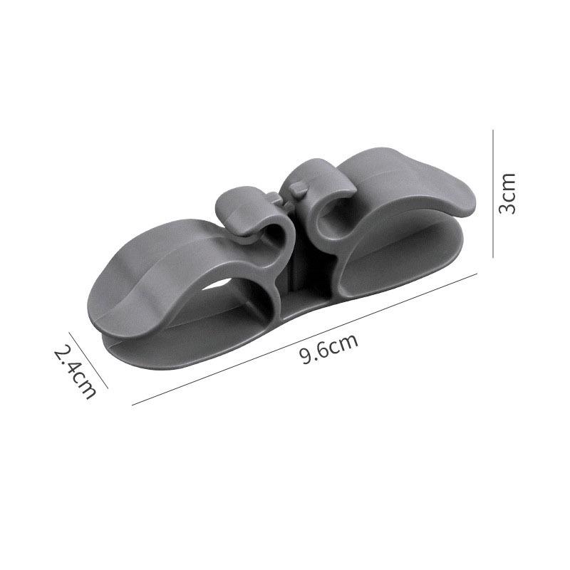 2Pack Kitchen Appliance Cord Organizer Stick on, Appliance Cord Holder for Pressure Cooker, Air Fryer, Blender, Coffee Maker, Toaster