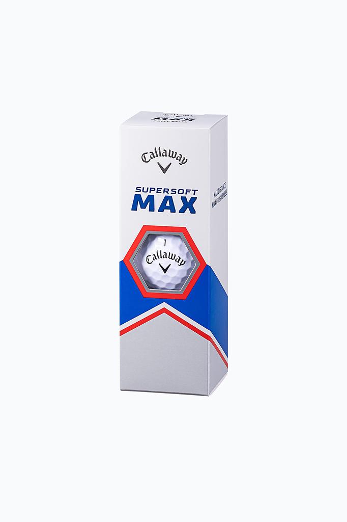 Callaway Golfball SUPERSOFT MAX 23 1 Dutzend (12 Stück) 2-teilige Konstruktion Weiß