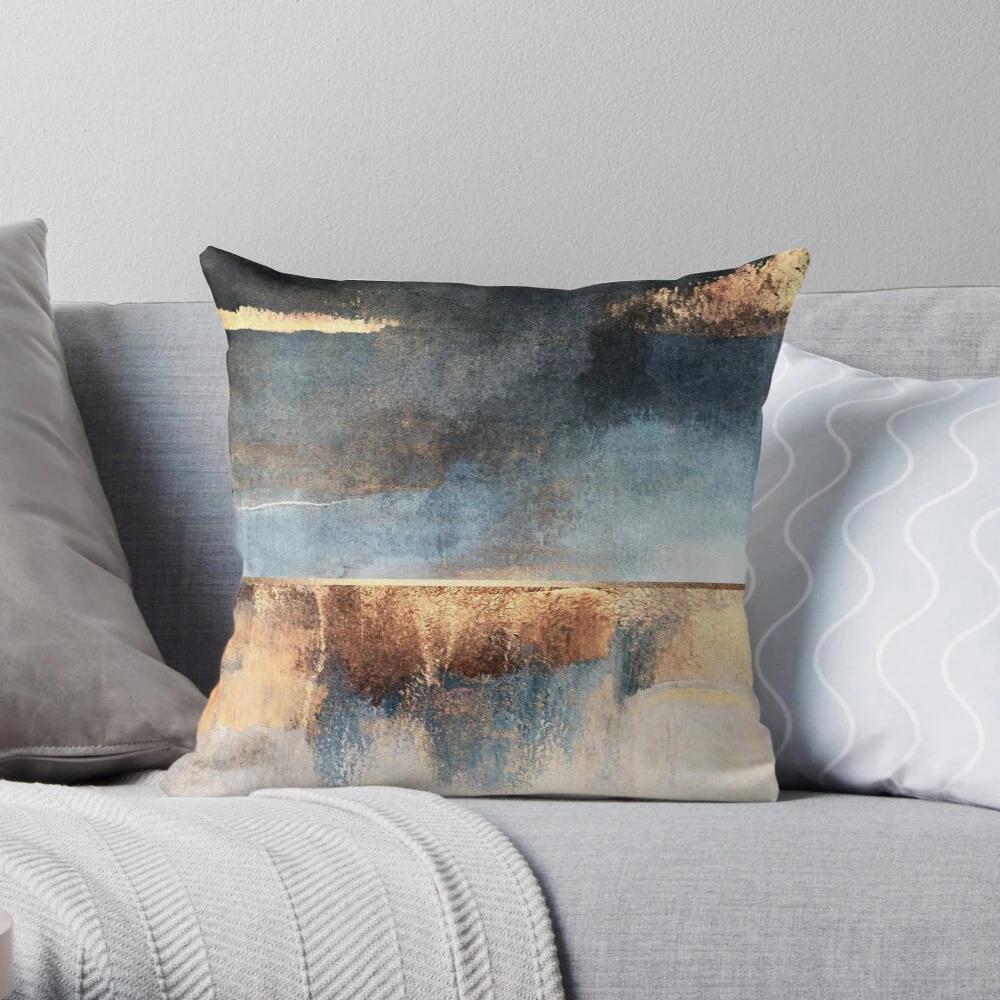 Dekorative Heim Kissenhülle Kissenbezug Nordisch 45*45 40*40 50x50cm Modernes Wohnzimmer Sofa Haus Abstrakt Tinte