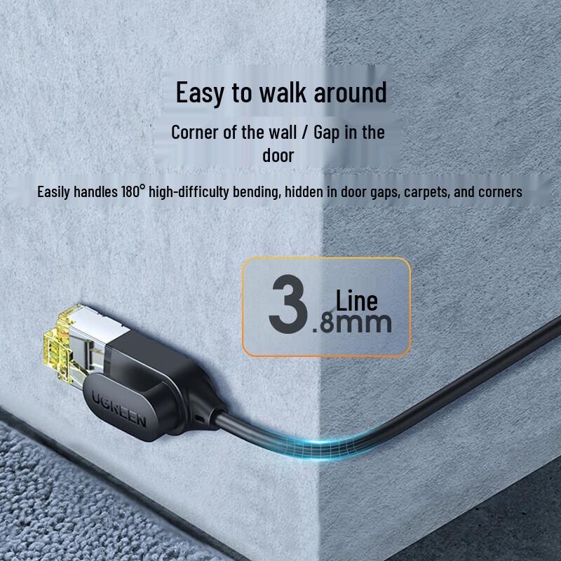 Ugreen Cat7 Pure Copper 10 Gigabit Shielded Ethernet Cable