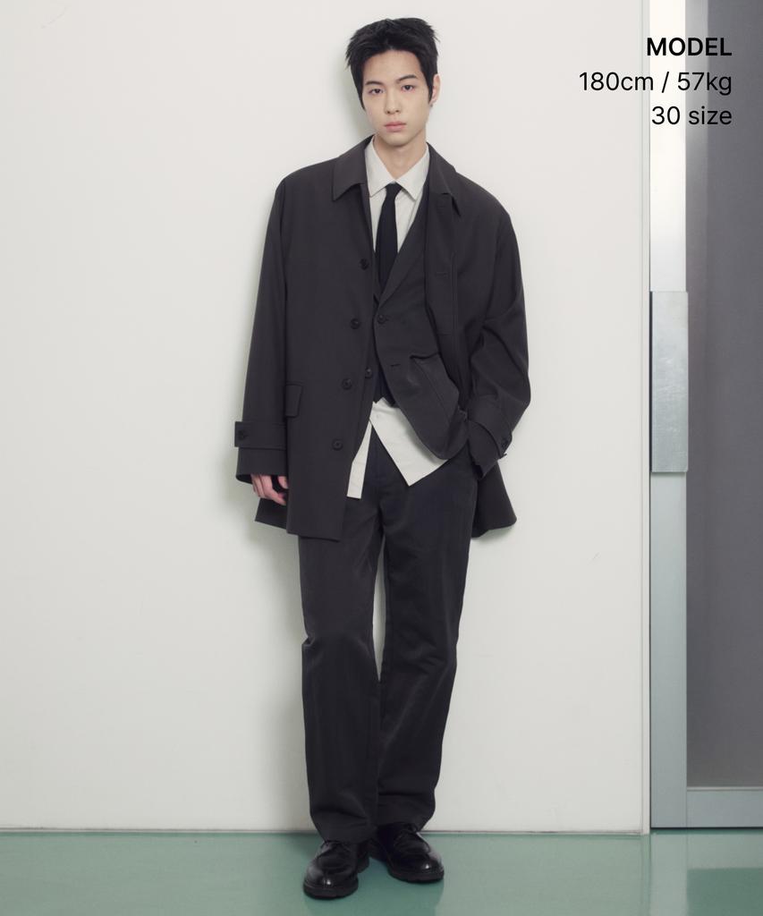 MUSINSA STANDARD [City Workers] Tapered Karmor Pants [Grey]