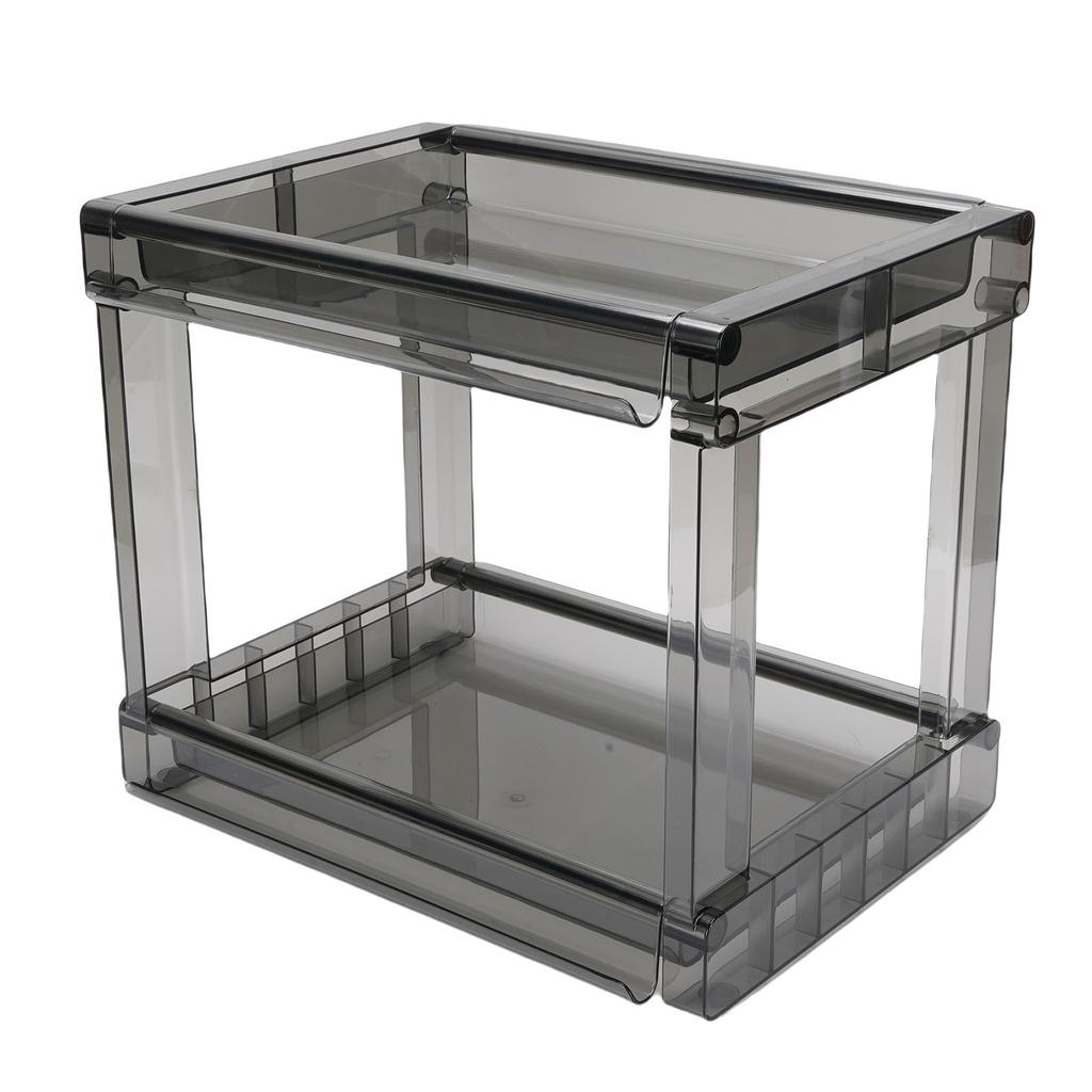 Desk Organizer Large Capacity Desktop Tea Bag Storage Rack Multi Functional Cosmetic Stationery Storage for Home Office