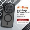 Für Magsafe Matte Hülle für Honor Magic 8 Pro Stoßfeste Acryl Hart Bumper Kabellose Ladeabdeckung für Honor Magic 8Pro