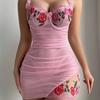 Beautiful Sexy Underwear Lace Perspective Temptation Embroidery Sexy Nightdress Sexy Hip Skirt Transparent Woman