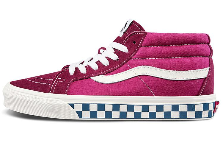 Sk8 Vans-Mid Reissue  Клетка по бокам - Rumba Red Jazzy  VN0A391FWQ5 40
