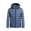 Men's Hooded Down Jacket - 85% White Duck Down, Waterproof, Windproof, Warm Winter Coat, Trendy Couple Style.