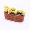 Miniature Green Plant Potted Decoration for Dollhouse Courtyard Micro Landscape BJD Accessories