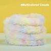 1m Plush Rabbit Hair Twisting Rod Color Fur Ribbon Tapes Rod DIY Gift Plush Twist Wire Stick Dog Toy Handmade Sewing Accessories