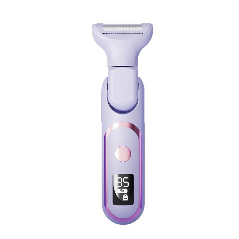 5-in-1 Rechargeable Women's Electric Shaver: Full Body and Pubic Hair Removal Device