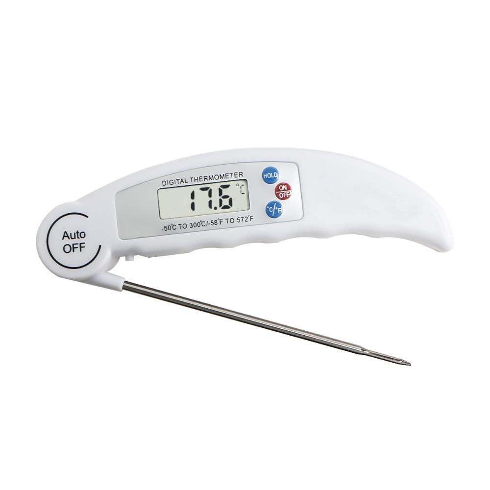 Switchable Units Probe Food Thermometer Magnetic Cooking Thermometer Digital Meat Thermometer  BBQ