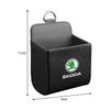 Car Interior Storage Bag Air Outlet Debris Bag Hanging Organizer Box for Skoda SCALA Superb Octavia 2 3 A4 A5 Fabia Kamiq Kapoq Kodiaq Rapid