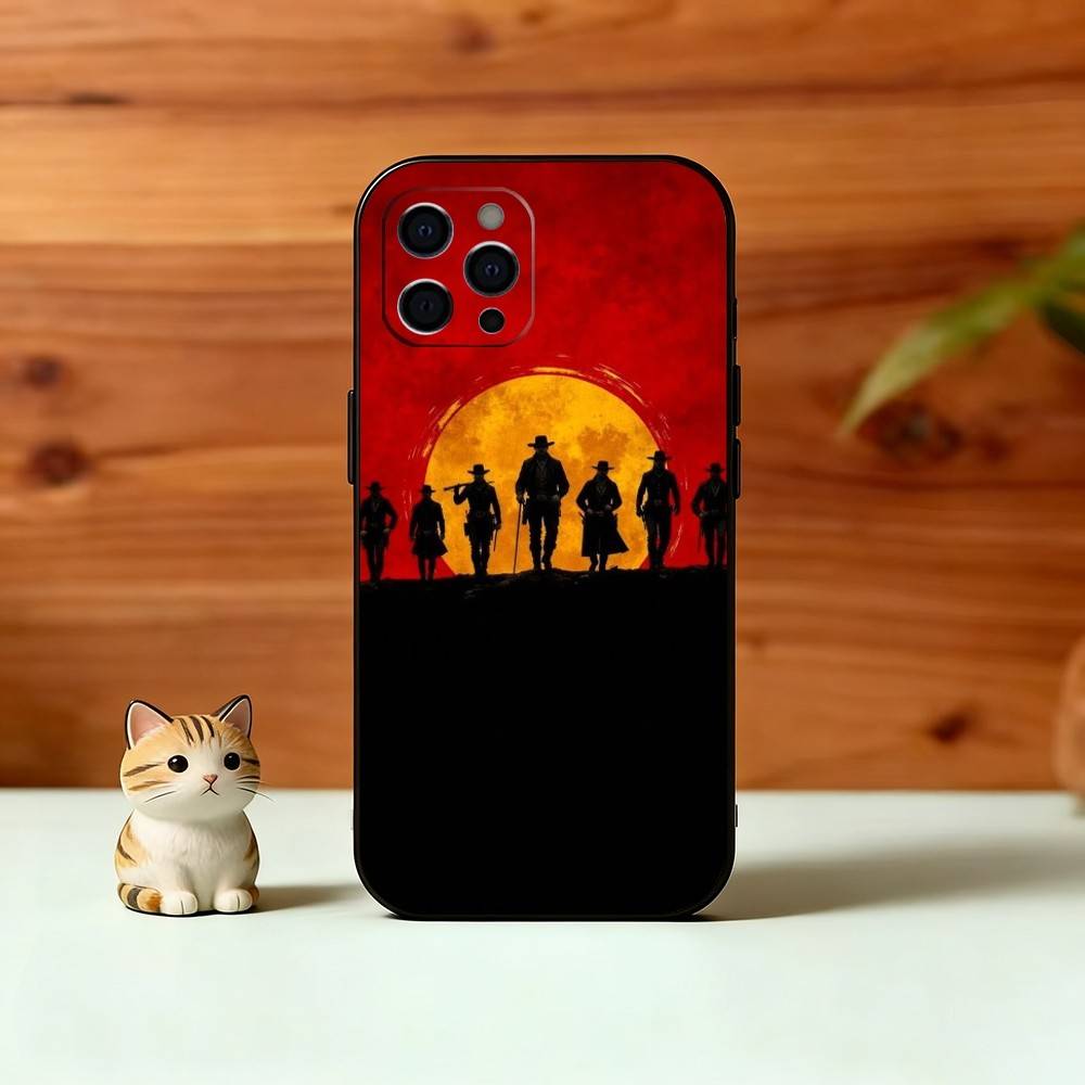 

R-Red D-Dead R-Redemption 2 Phone Case Silicone Soft For IPhone 17 16 15 14 13 12 11 X XR Plus Pro Max Plus iPhone14Plus