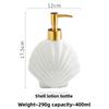Nordic Ceramic Bottle Set for Shampoo Conditioner Soap Lotion Hotel Bathroom Accessories