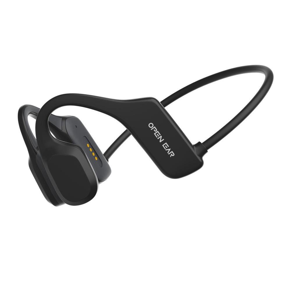 Bone X1 Open-Ear Bluetooth Headset: Sweatproof, Waterproof, In-earless Bone Conduction Design.
