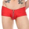 Mino Red Zip Shorty - MenSexyWear - Sexy Boxer Shorts