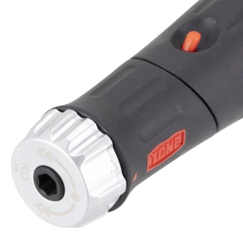 TONE Ratchet Driver Set RD10S Bit Insertion &6.35mm (1/4") Black Contents 12 items