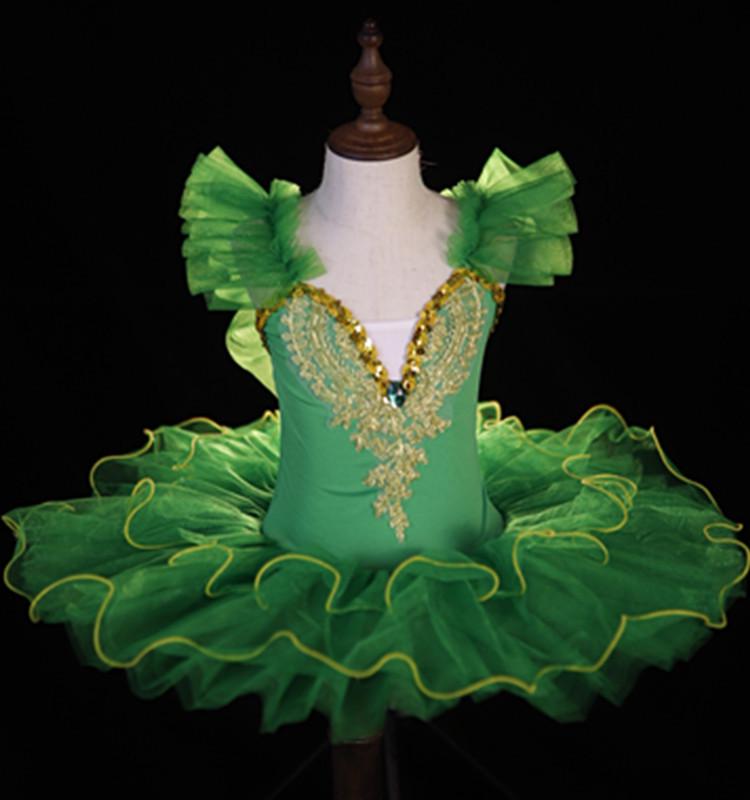 June 1 Children's Ballet Swan Costume - Girls Tulle Princess Dress for Dance