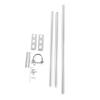 Reptile Lamp Stand Adjustable Aluminium Alloy Hanging Lamp Holder for Turtle Tank Fish Tank