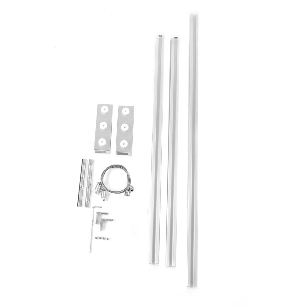 Reptile Lamp Stand Adjustable Aluminium Alloy Hanging Lamp Holder for Turtle Tank Fish Tank