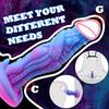 Enorme Dildo Mostro Anale Luminoso Donne Uomini Pene Animale Ventosa Stimolazione Prostata Vagina Giocattoli Sessuali Adulti Coppie Sex shop