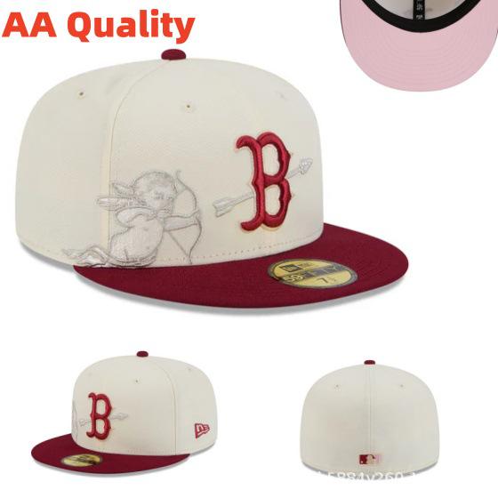 American Baseball Flat Brim Cap – LA Dodgers, NY Yankees, BOS Sox Embroidered Design, All Sizes