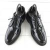 80s-90s? Vintage USA Made/CAPPS/Service Shoes Plain Toe/25.5/Black/(USED)
