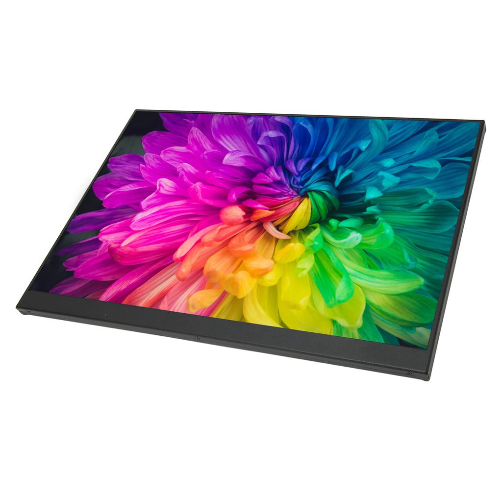 16 Inch Touchscreen Monitor HD 1920x1200 60Hz Built In Dual Speakers Type C Portable Touch Screen Monitor for Gaming