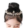 Children's Crown Tiara Flower Girl Crystal Hair Accessories Crown Girl Birthday Performance Headband Princess Dress Accessories