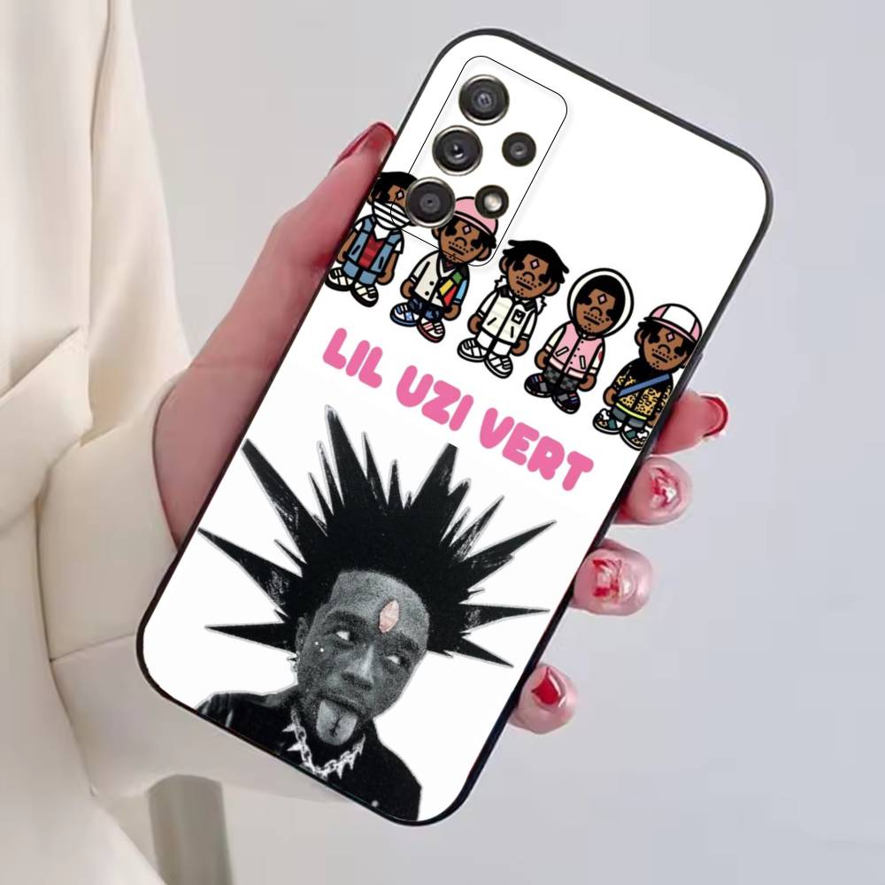 Rapper L-Lil Uzi Vert Cool Phone Case For Samsung S25,S24,S21,S22,S23,S30,Ultra,S20,Plus,Fe,Lite,Note,10,Black Cover