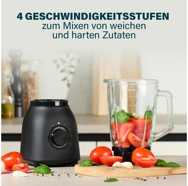 Stationary Blender Princess 212092 Black Steel 1000 (01.212092.01.001)